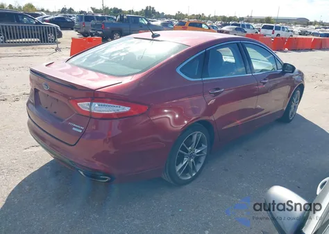2016 Ford Fusion Titanium из США, поврежденный, VIN 3FA6P0K96GR113646